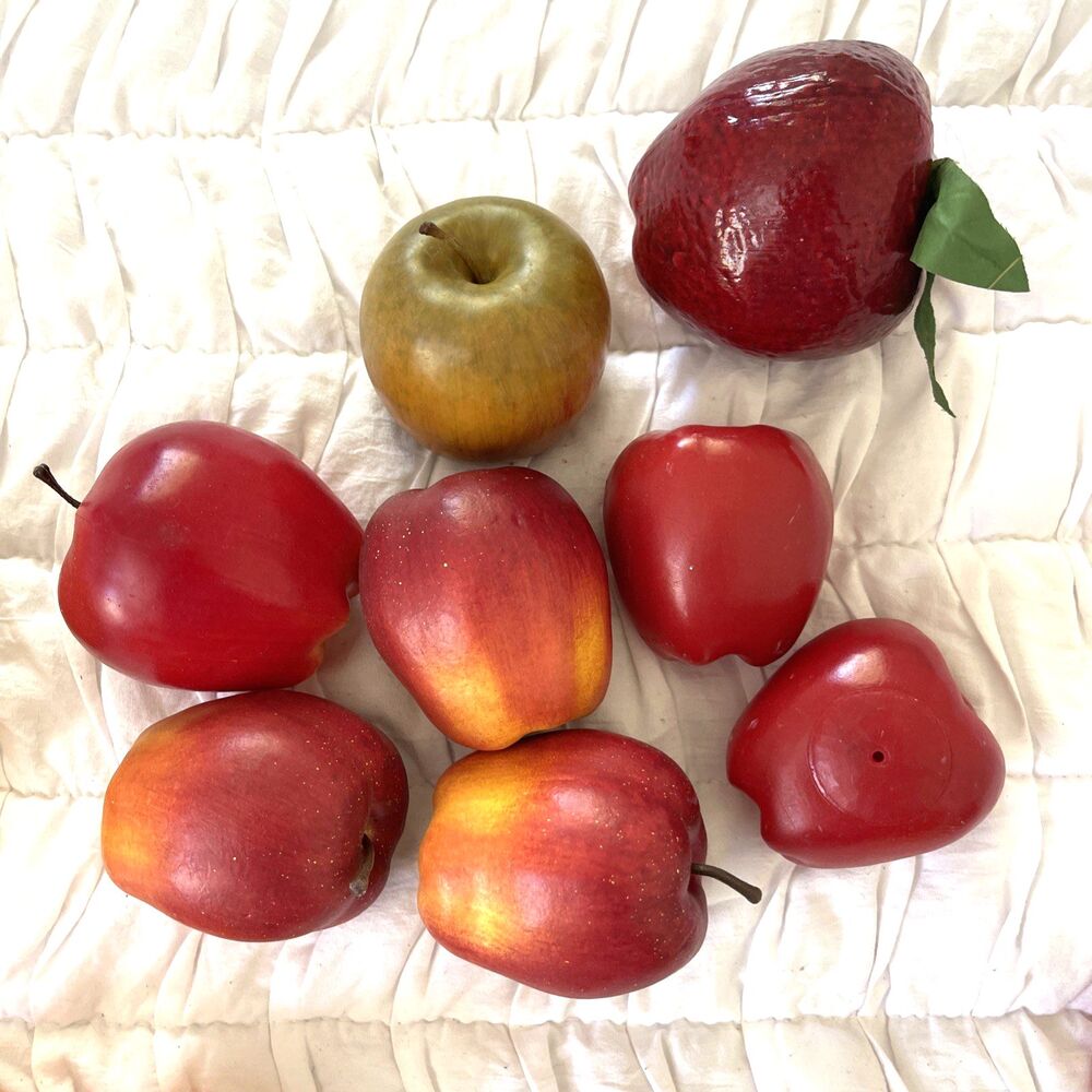 Lot 35 Pc Faux Artificial Fruit And‎ Vegetables most =actual size realistic look - Picture 7 of 9